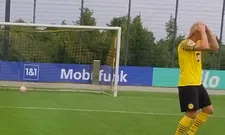 Thumbnail for article: Ajax opgepast: bizarre trickshots van Haaland op de Dortmund-training