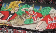 Thumbnail for article: Ten Hag keurt Ajax-spandoek over PSV af:  "Ik houd niet van beledigende teksten"