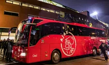 Thumbnail for article: Aftrap AZ-Ajax bijna uitgesteld: Spelersbus Ajax komt net op tijd aan