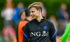 Thumbnail for article: De Jong over United-interesse: 'Kan niets zeggen over contact met Ten Hag'