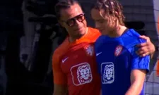 Thumbnail for article: Eerste training Oranje in Qatar: handjes vasthouden en Simons-Davids onderonsje