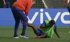 Thumbnail for article: Blessure voor Frimpong: rechtsback verlaat training Oranje in tranen