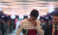 Thumbnail for article: Dit zie je liever niet: Ronaldo druipt huilend af na Portugese WK-deceptie
