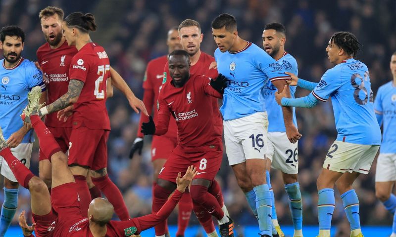 Nathan Aké is de matchwinner van het duel tussen Liverpool en Manchester City