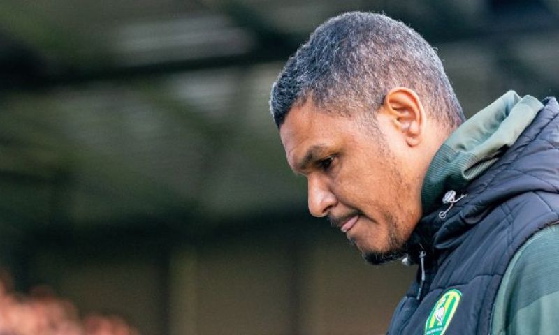 ADO-trainer Giovanni Franken bijt van zich af na zijn gedrag in de play-offfinale