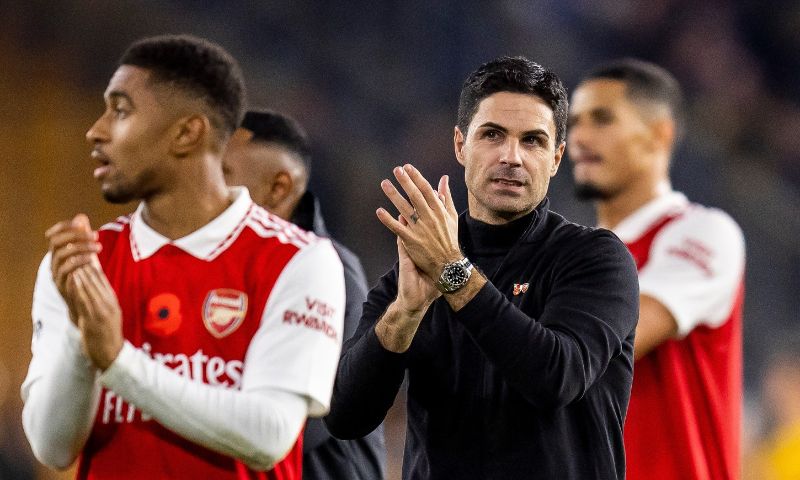 Arteta geniet van Ødegaard