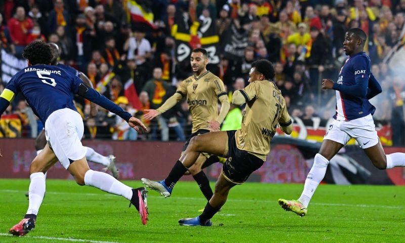 PSG verliest op bezoek bij RC Lens met 3-1 in de Ligue 1