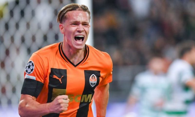 Shakhtar is niet van plan om sterspeler Mykhailo Mudryk zomaar te laten gaan