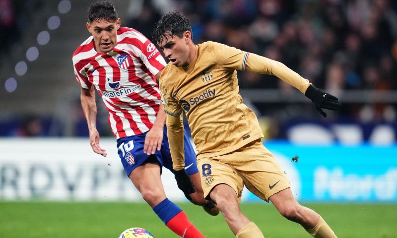 Barcelona heeft van Atlético Madrid gewonnen in de Spaanse competitie