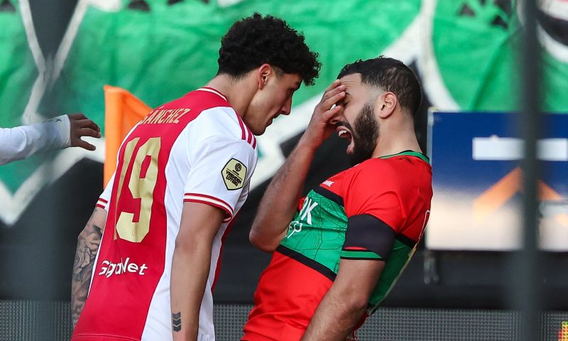 Ajax verspeelt punten tegen NEC