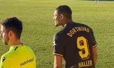 Thumbnail for article: Mooi beeld: Haller maakt halfjaar na heftige diagnose weer minuten voor Dortmund