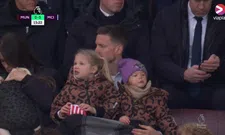 Thumbnail for article: Weghorst samen met zijn kinderen voor het eerst aanwezig op Old Trafford