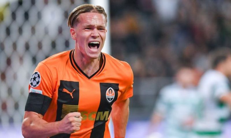 Chelsea mengt zich samen met Arsenal in de strijd om Mykhaylo Mudryk van Shakhtar