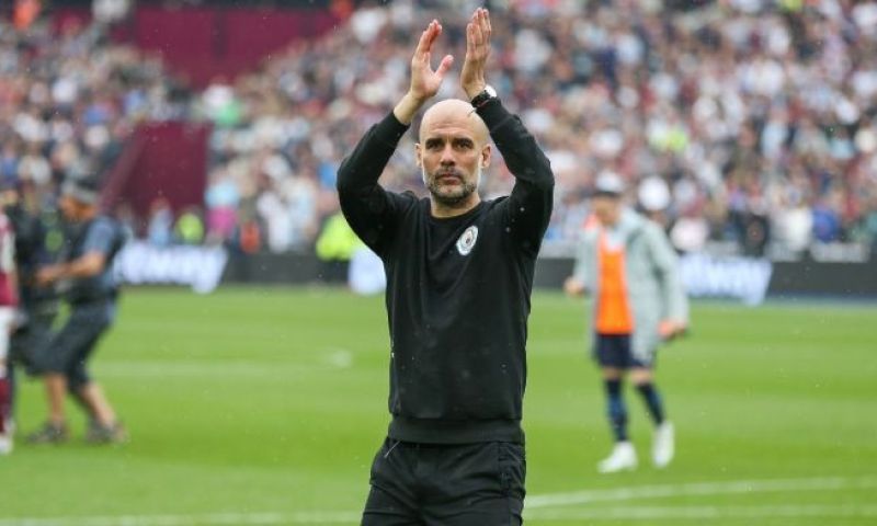 Pep Guardiola reageert na de derby tussen Manchester United en Manchester City