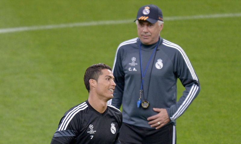 Ancelotti sprak met Ronaldo