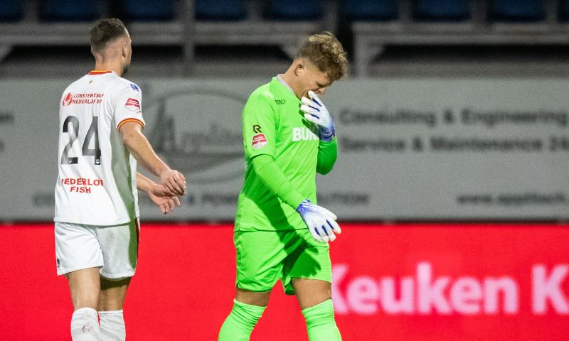 Koeman jr. geschrokken van overtreding