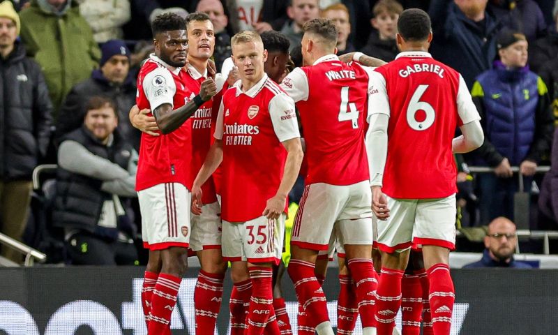 Arsenal heeft van Tottenham Hotspur gewonnen in de North-London-Derby