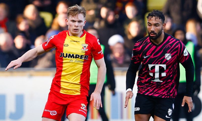 Go Ahead Eagles houdt een punt over aan de wedstrijd tegen Utrecht