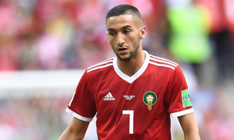 Hakim Ziyech wordt in verband gebracht met een transfer naar PSV