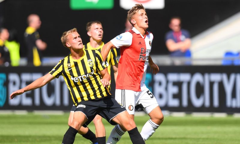 Excelsior wil Noah Naujoks van Feyenoord aan de selectie toevoegen