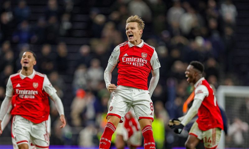 Arsenal heeft in extremis uitstekende zaken gedaan tegen Manchester United