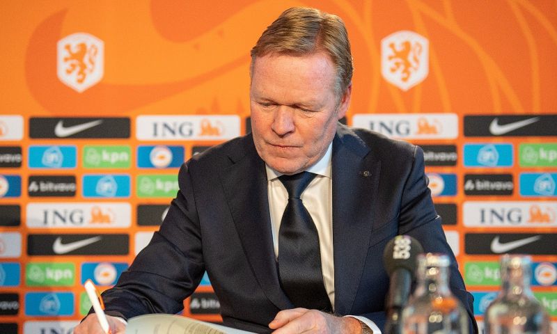 Ronald Koeman heeft geen clausule in zijn contract