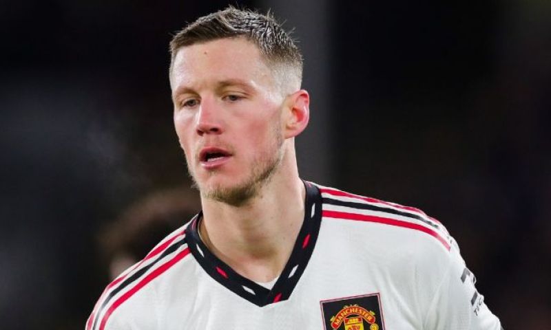 Wout Weghorst maakte tegen Nottingham Forest zijn eerste voor Manchester United