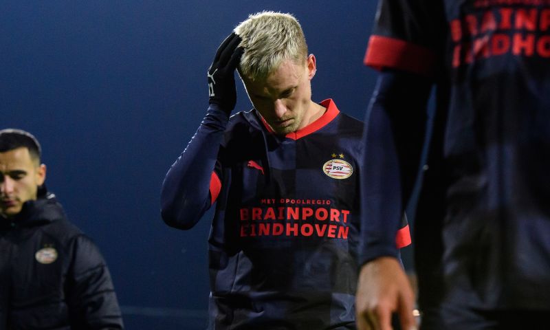 De PSV-supporters hebben hun ploeg zonder geloof op het veld zien staan