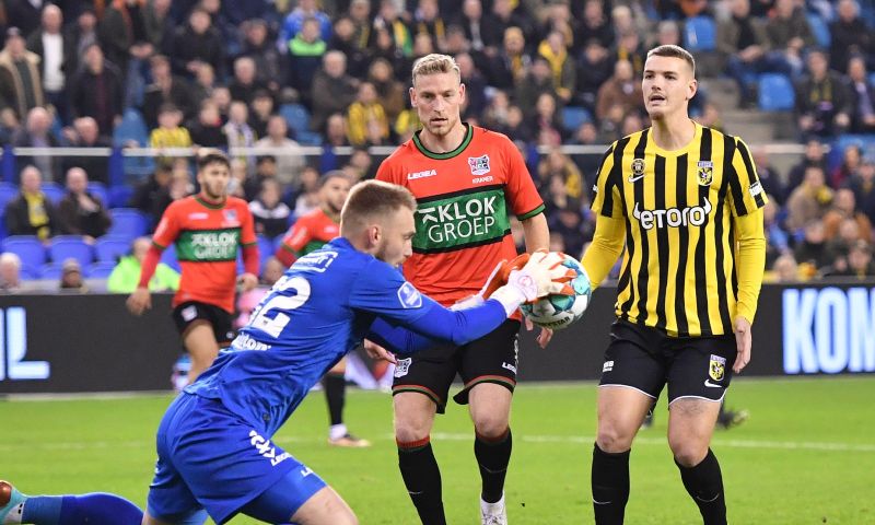 NEC houdt punt in Nijmegen tegen Sparta