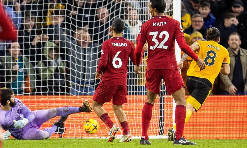 Liverpool verliest in de Premier League van Wolverhampton Wanderers