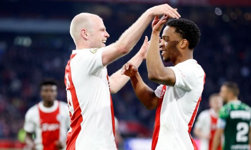 Davy Klaassen na Ajax tegen Cambuur over John Heitinga en Alfred Schreuder