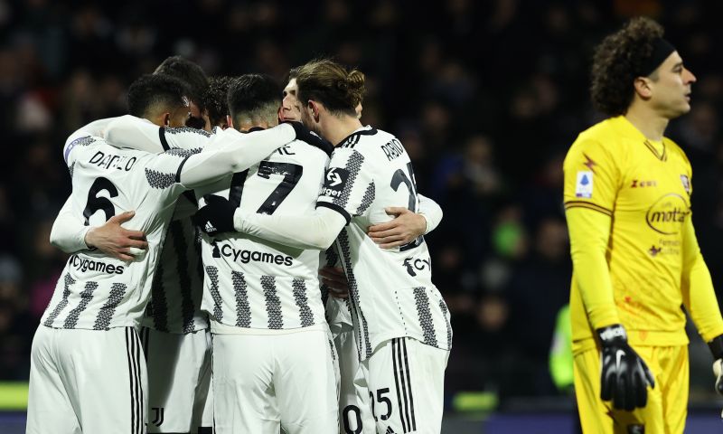 Juventus wint van Salernitana