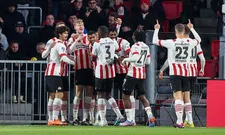 Thumbnail for article: PSV bereikt kwartfinale KNVB Beker dankzij doelpunten Branthwaite en De Jong