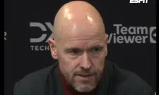 Thumbnail for article: Verspreking Ten Hag leidt tot hilariteit: 'Then you have to run behind the facts'