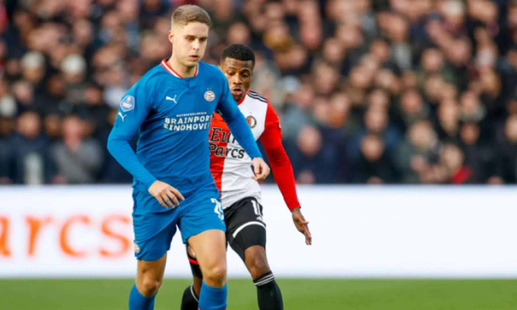 Veerman heeft zich goed terug geknokt in de basis van PSV, stelt Van Nistelrooij