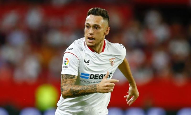 Lucas Ocampos is opgenomen in de Europa League-selectie van Sevilla