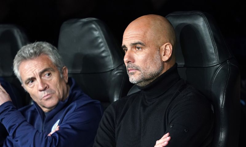 Guardiola door het stof na opmerking