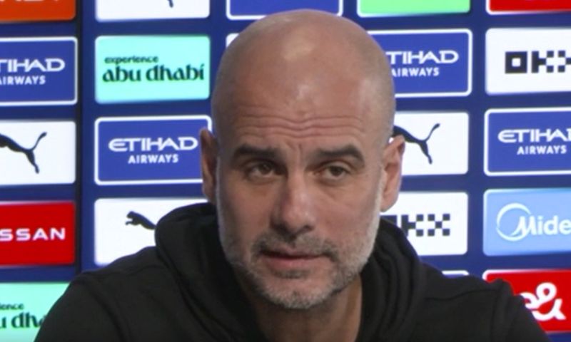 guardiola loopt weg van favorietenrol