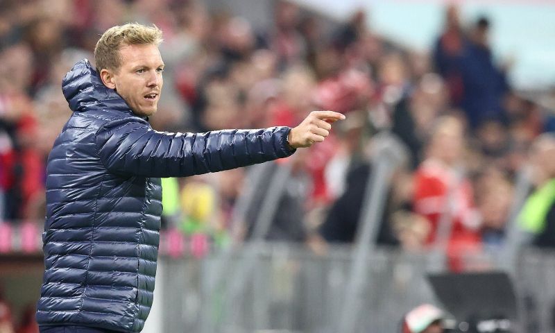 Nagelsmann is woedend na afloop: 'Dit is een grap, houdt hij me voor de gek ofzo?'