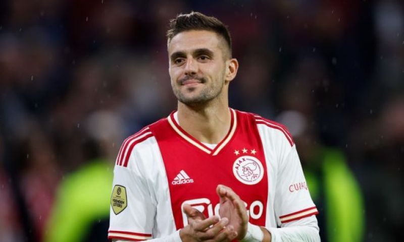 Dusan Tadic scoorde zijn honderdste doelpunt voor Ajax tegen Sparta Rotterdam