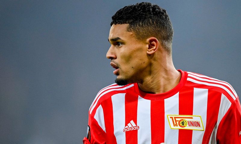 Danilho Doekhi beleefde een bijzondere avond met Union Berlin tegen Ajax