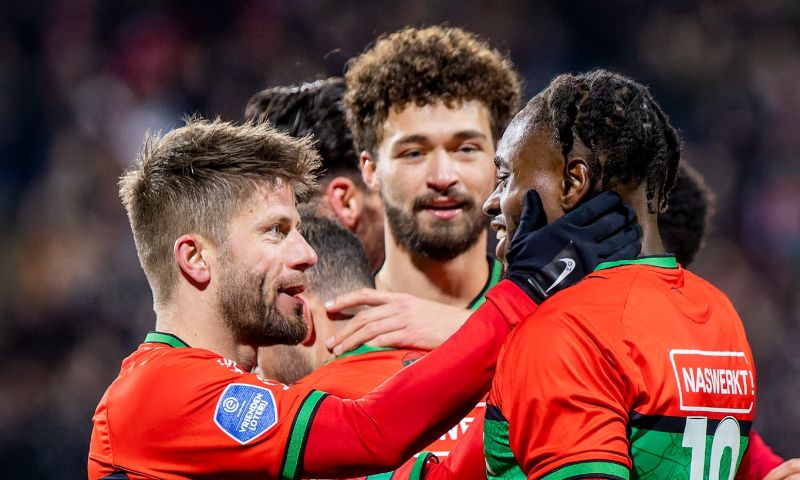 NEC wint met duidelijke cijfers van FC Volendam