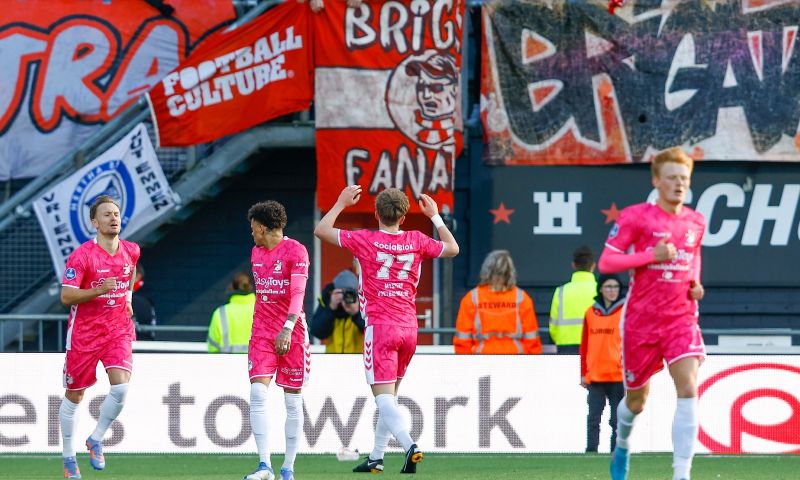 FC Emmen en Go Ahead Eagles spelen gelijk in de Eredivisie