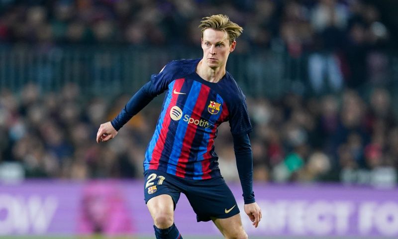 Frenkie de Jong baalt van nederlaag