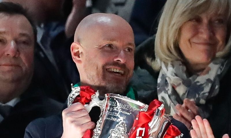 Ten Hag geniet niet lang van League Cup