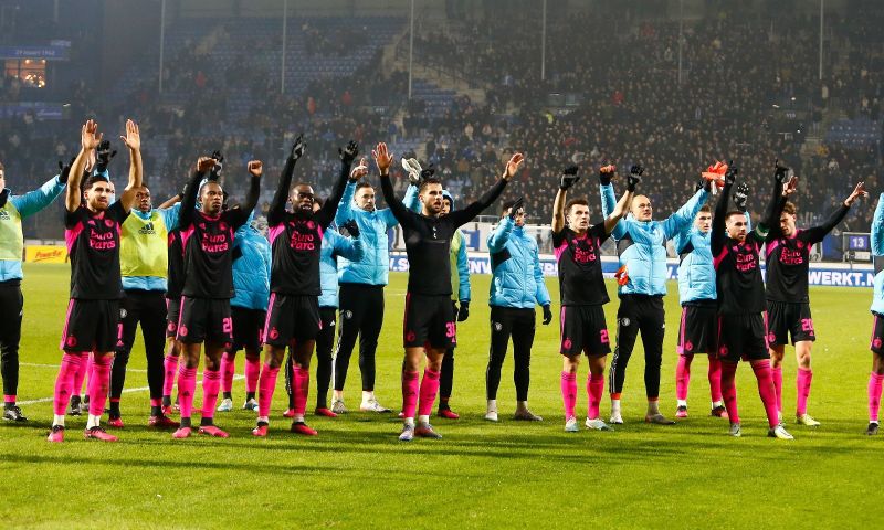 Feyenoord won van Heerenveen en strijdt in de Eredivisie, beker en Europa League