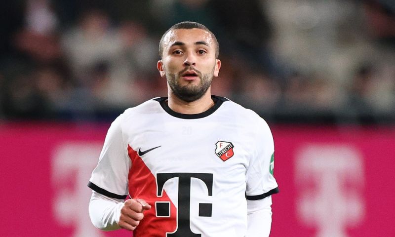 Zakaria Labyad staat in de basis bij FC Utrecht tegen Fortuna Sittard