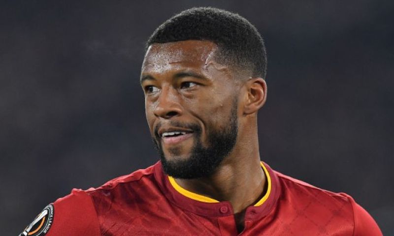 Georginio Wijnaldum wint met AS Roma van Juventus in de Serie A 