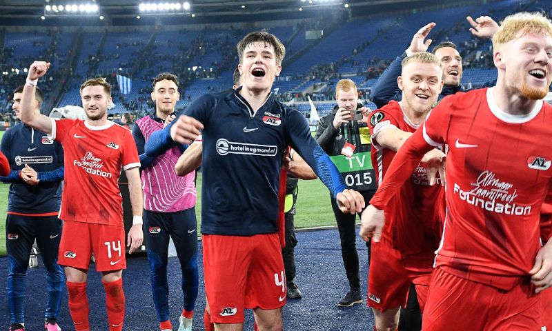 Nederlandse media genieten na van AZ-stunt tegen Lazio: 'Klein voetbalwonder'