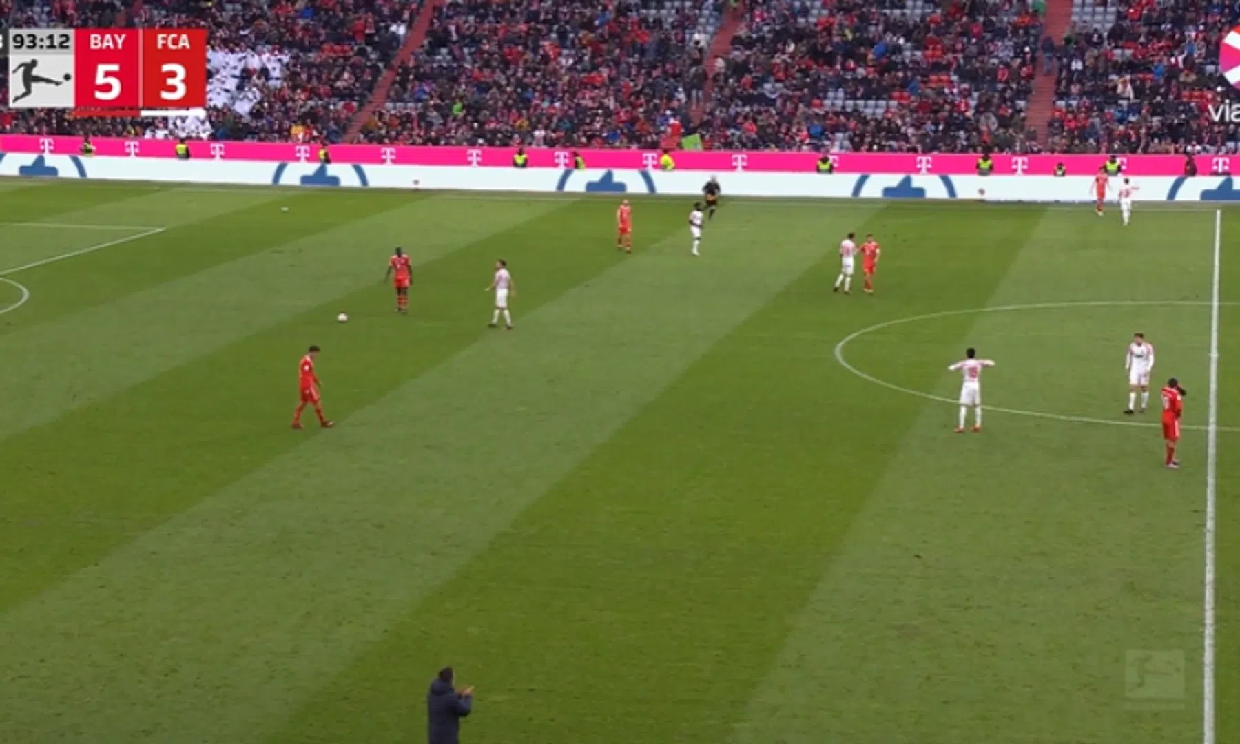 spektakelstuk in München: acht doelpunten bij Bayern - Augsburg